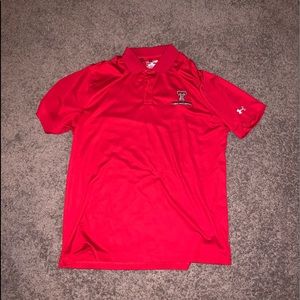 Texas Tech Red Polo